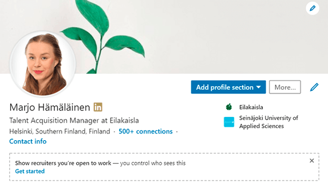 Vinkki-jolla-haet-toita-tekematta-mitaan-linkedin-opentowork-1-1