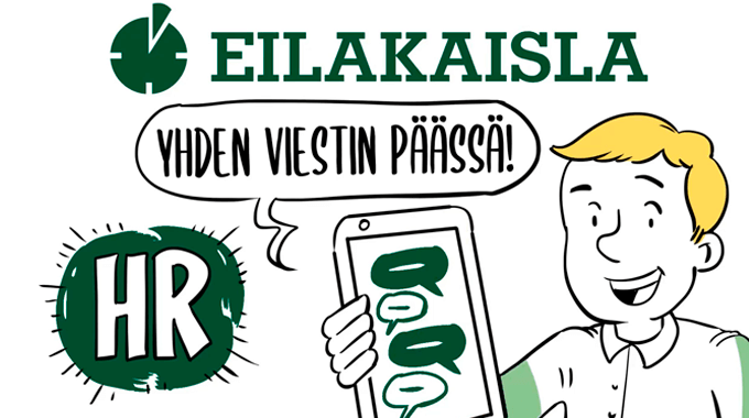 Eilakaislan rekrytoinnin ammattilainen yhden tekstarin päässä